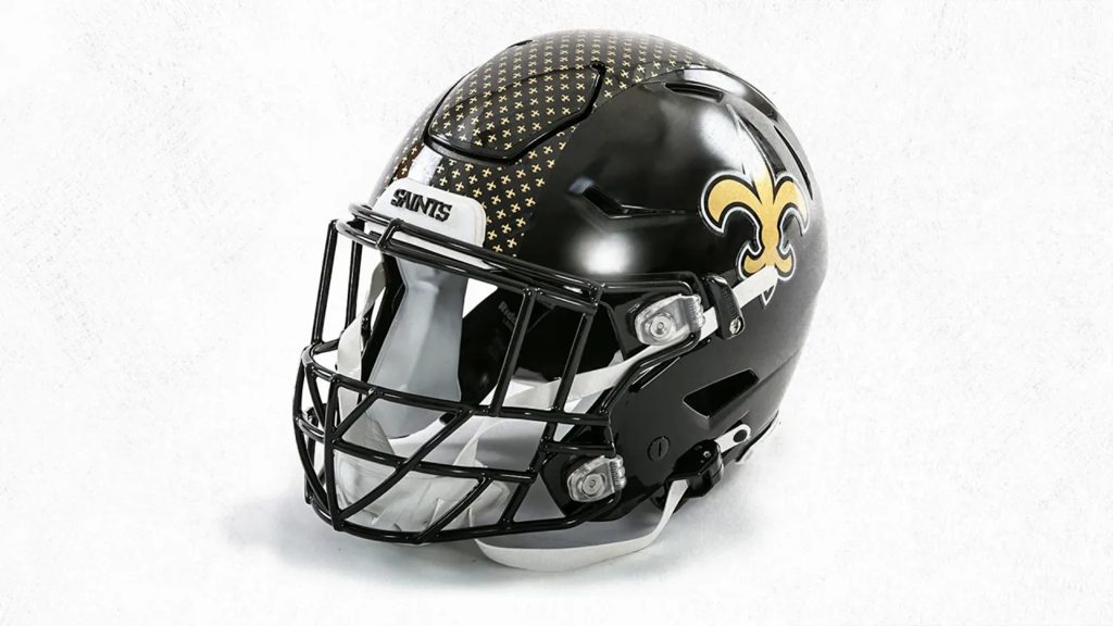 The Saints have announced when they ll debut their black helmets