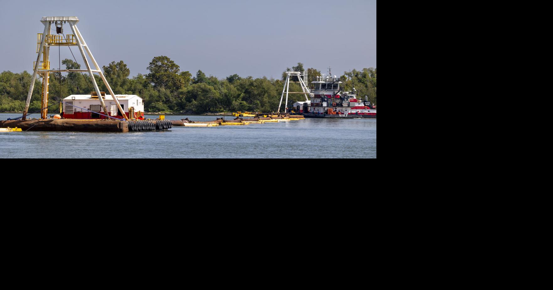 Army Corps finishes Mississippi River salt barrier | Environment | nola.com