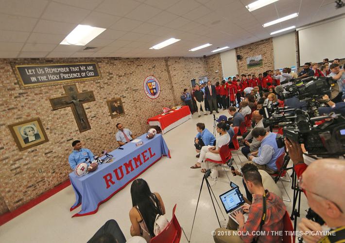 Chace Rummel Ja'Marr Chase, Rummel receiver, signs with LSU | Prep Sports | nola.com