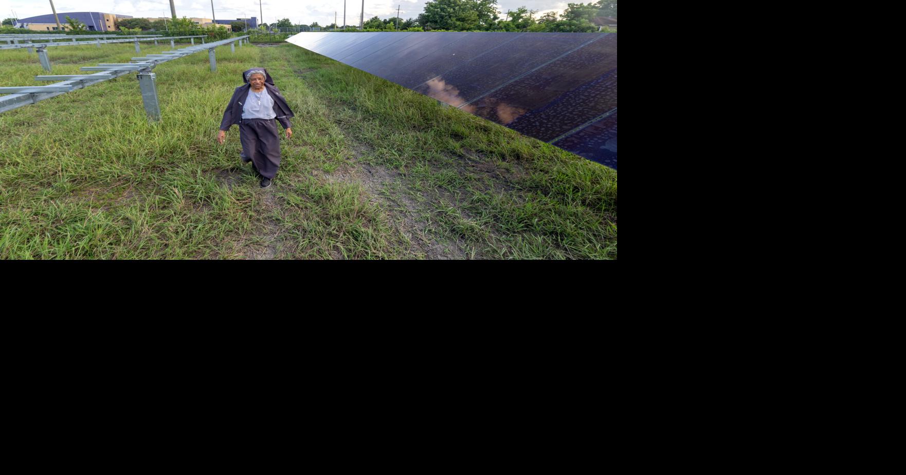 Photos: Inside the Sisters of the Holy Family's community solar project