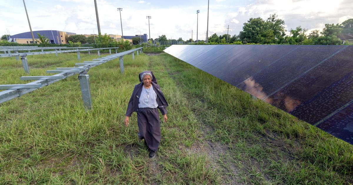 Photos: Inside the Sisters of the Holy Family's community solar project