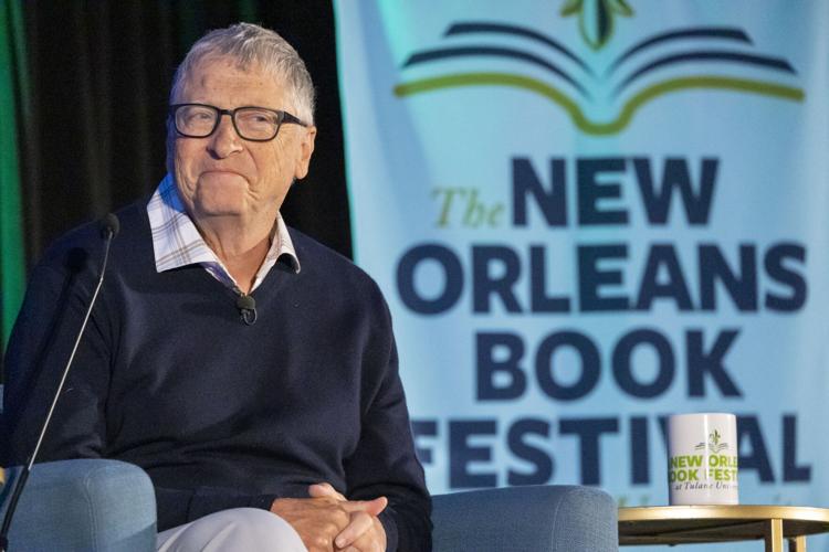 Bill Gates at Tulane book festival