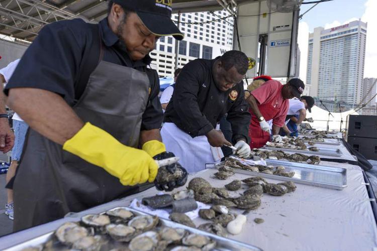 Photos New Orleans Oyster Festival What are you A 'shucker' or an