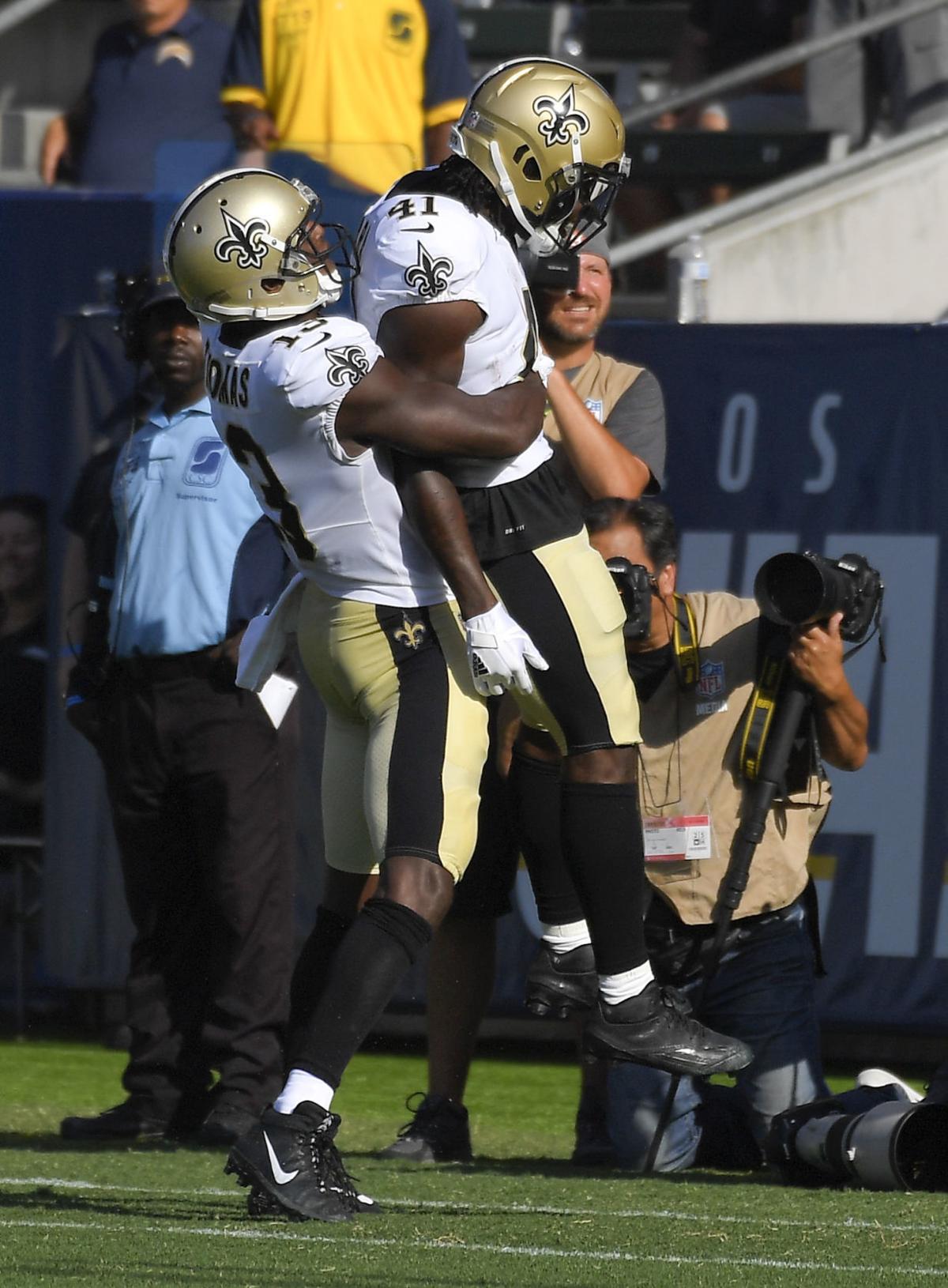 Saints Chargers Football