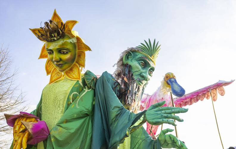 mardi gras puppet