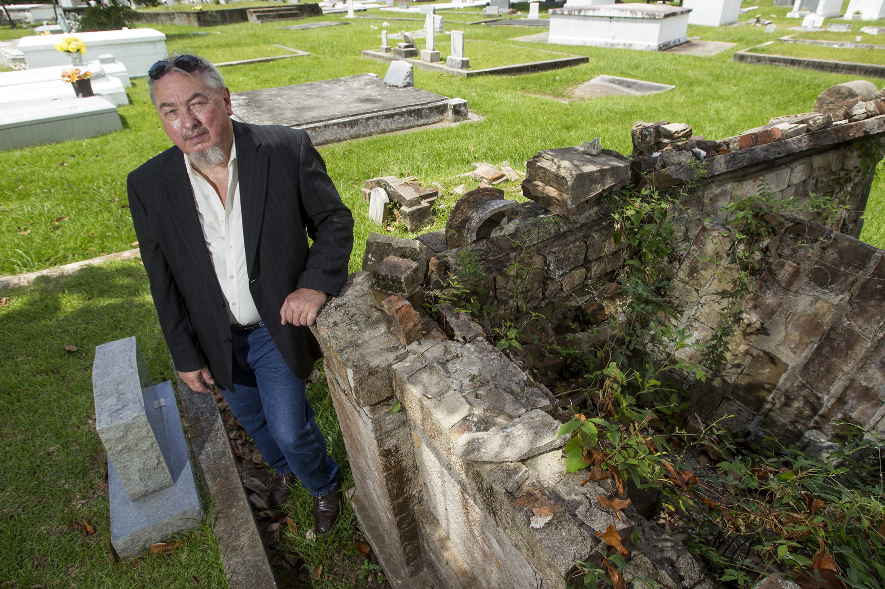 Historic Mandeville cemetery gets mapped and ready for a makeover