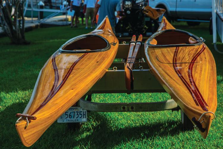 Wood boats finally return to the festival they made famous in