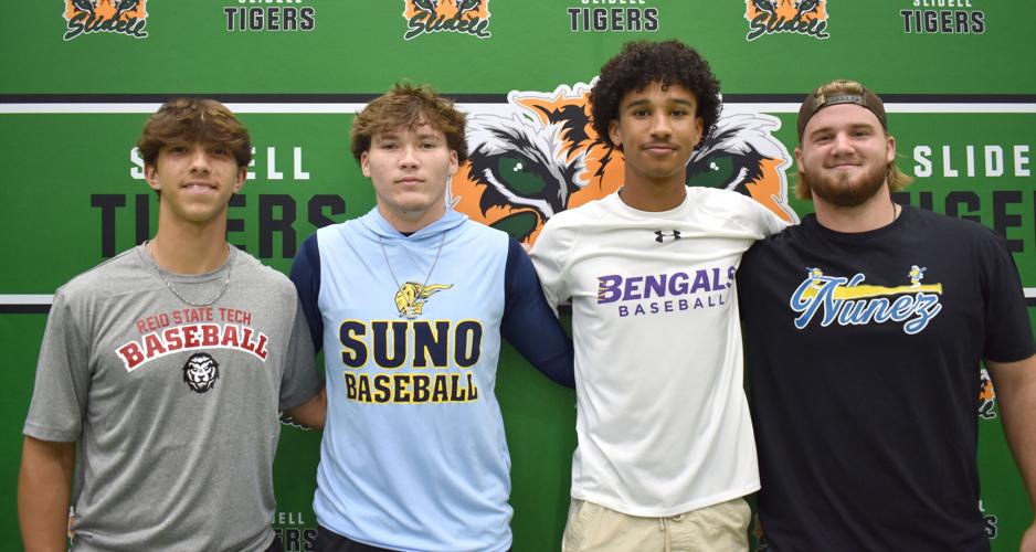 Four Slidell baseball player pick their college destinations St