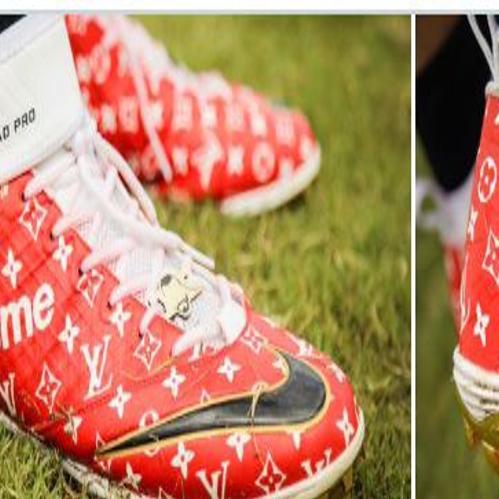 Saints quarterback Drew Brees wears amazing Louis Vuitton and Supreme  custom boots at training camp - SPORTbible