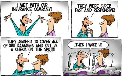 Walt Handelsman is on vacation. Here's one of our favorites from the past.