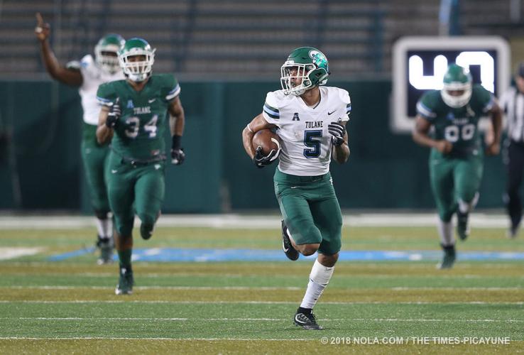 Tulane shows bigplay ability in spring game with Terren Encalade