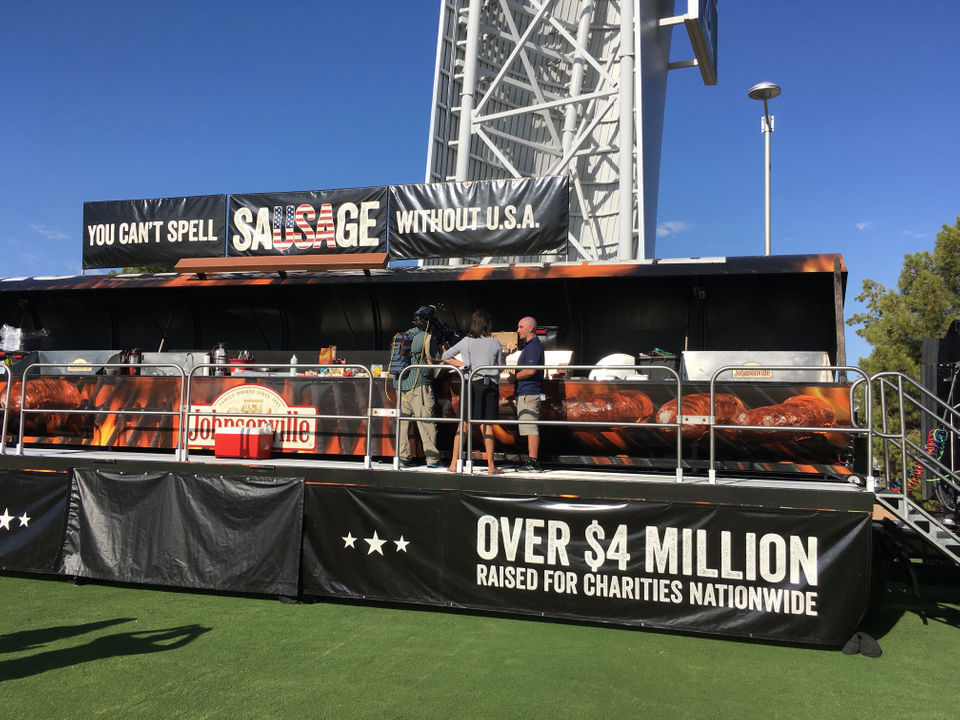 Johnsonville - The Big Taste Grill made a stop at the