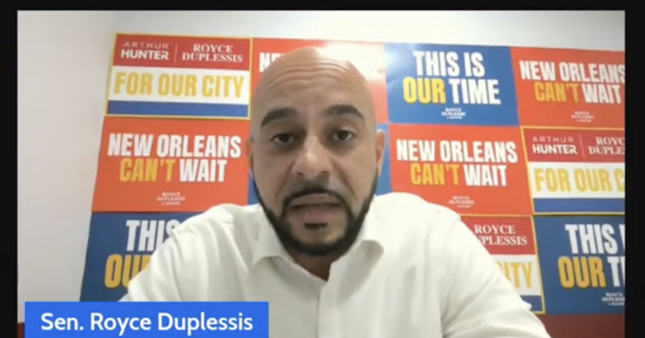 New Orleans mayoral candidate Royce Duplessis is critical of Cantrell, accuses Moreno's camp of ‘lies’