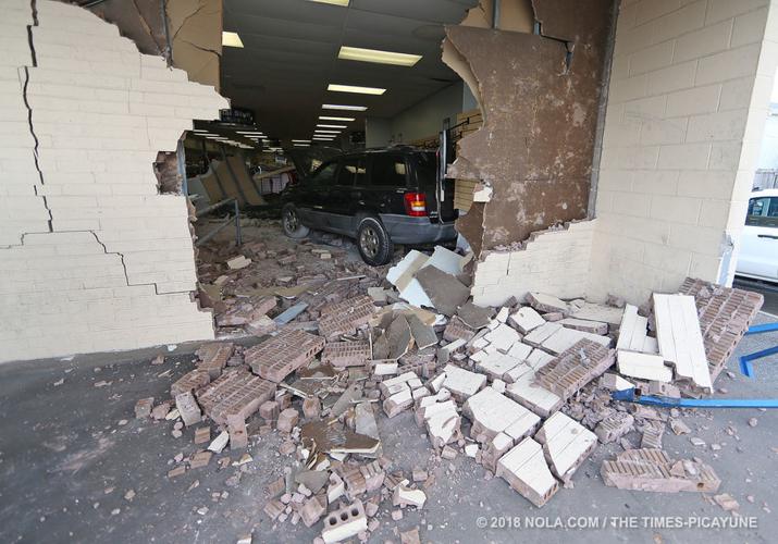 SUV crashes into Metairie Goodwill store Tuesday Traffic