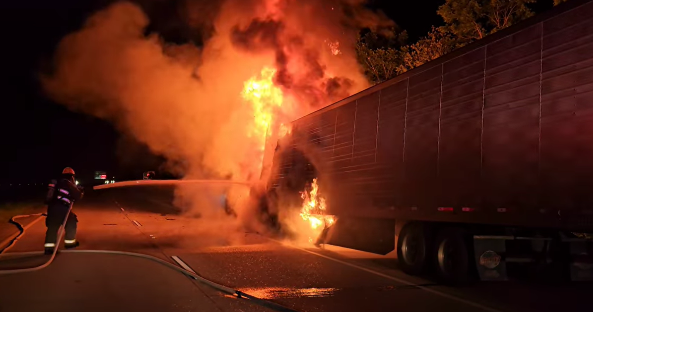 Interstate 59 closed after semi-truck trailer caught fire | Traffic – NOLA.com
