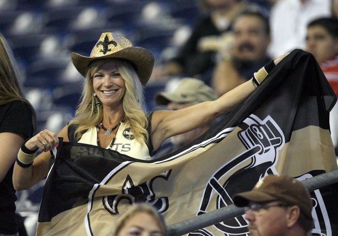 Who is Saints superfan Whistle Monsta - Axios New Orleans