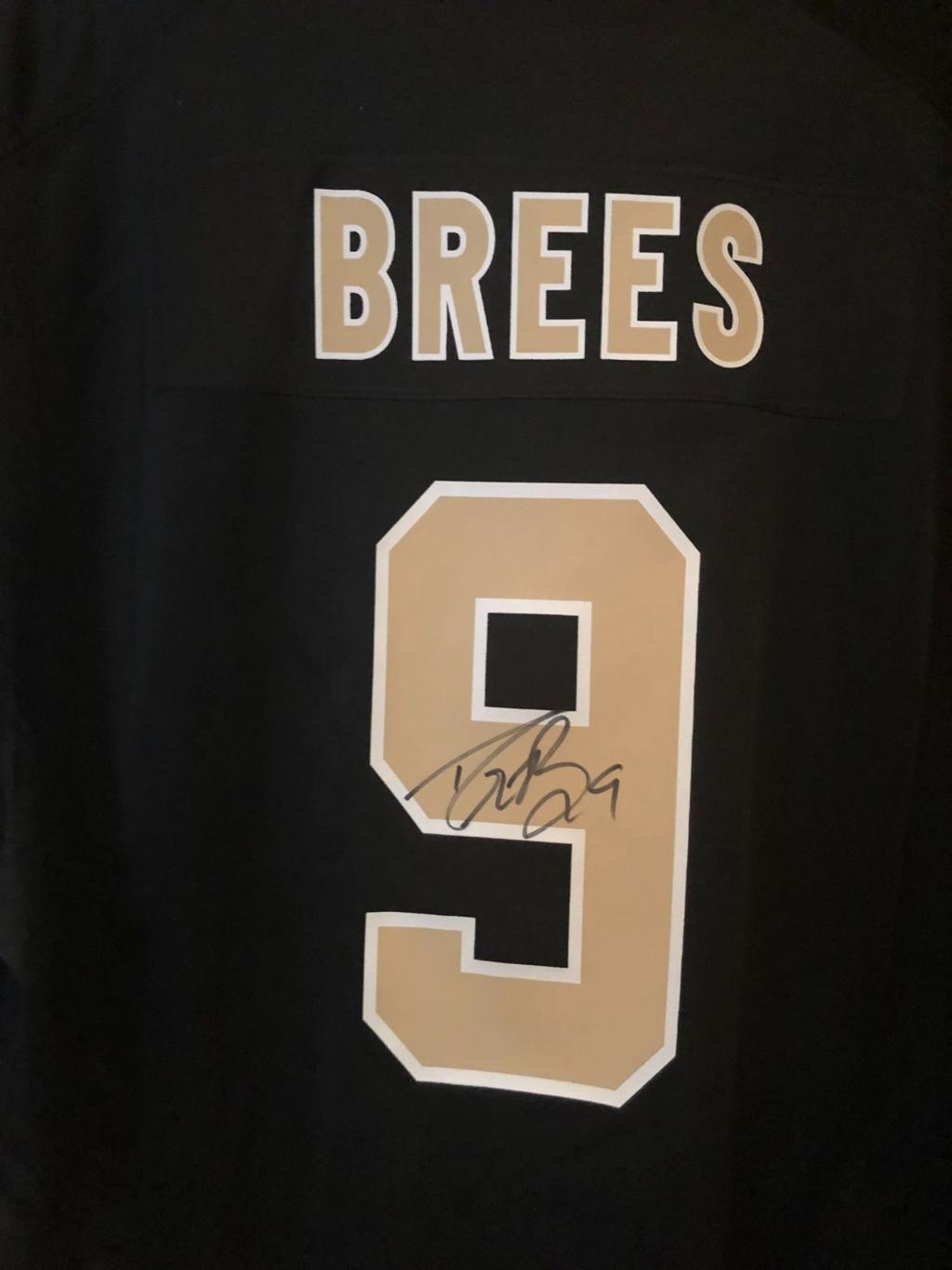 Saints send autographed Drew Brees jersey to mother who lost memento of  dead son at Superdome, Saints