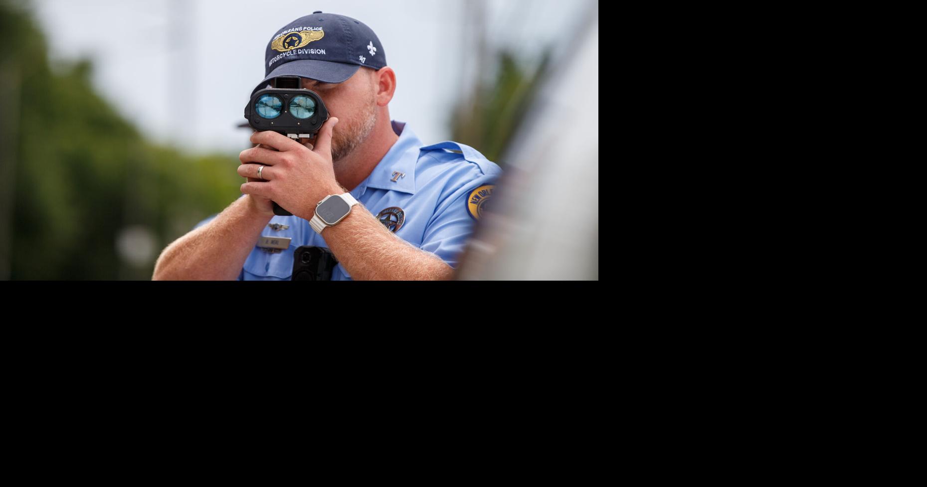 This New Orleans police captain is 'fishing in a barrel' for speeders in street safety push