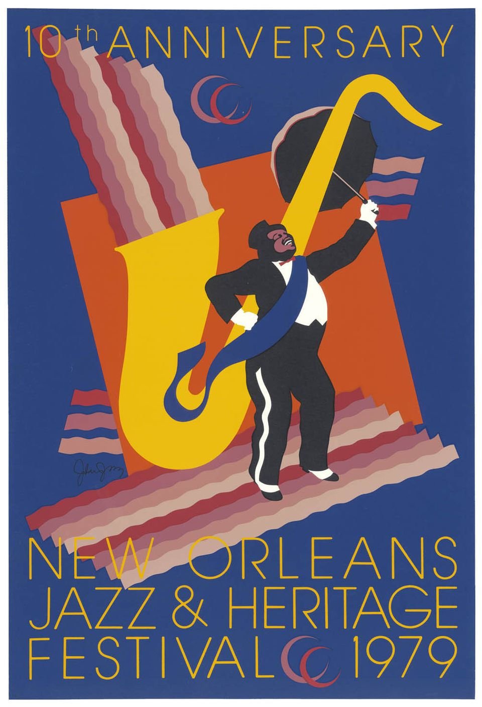 Blechschild Küche Jazz New Orleans
