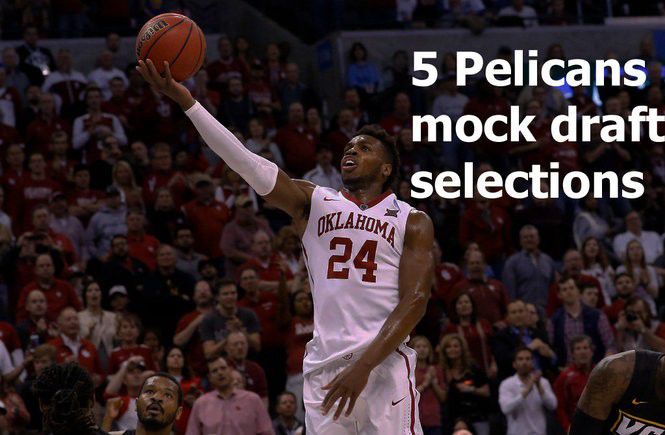 Nba Mock Draft Roundup Looking At Pelicans Possible Picks At No