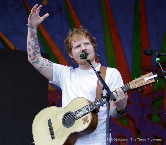 Ed Sheeran gave fans what they came for at New Orleans Jazz Fest
