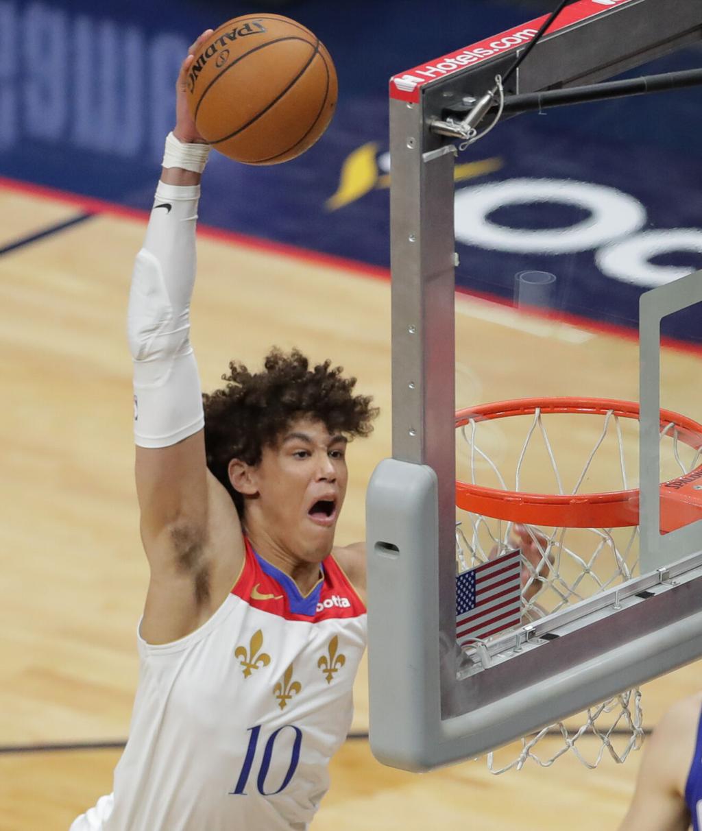 Jaxson Hayes slams it down!, NBA News