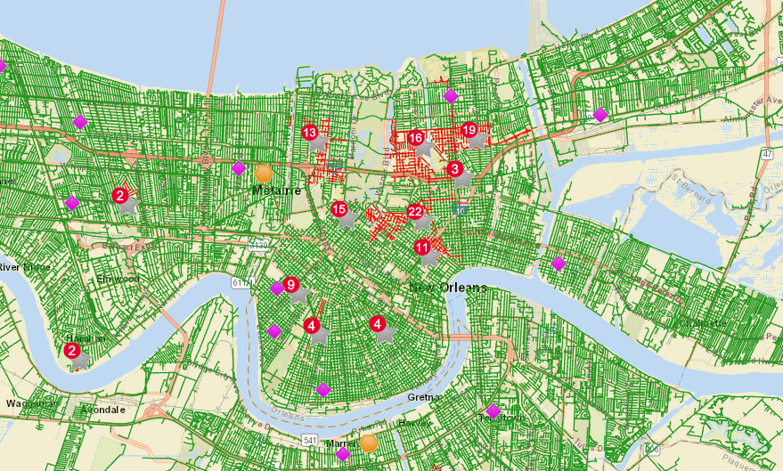 16K+ Customers Without Power As Severe Storms Move Through New Orleans ...