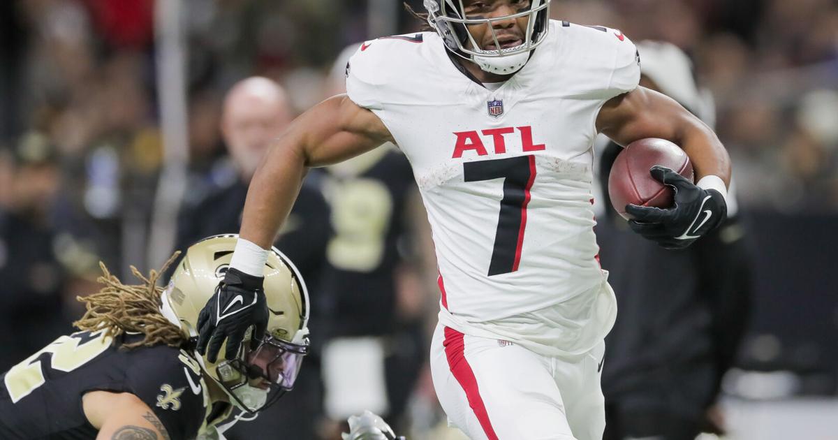 Banged-up Falcons can still lean on 'dynamic tandem' in Bijan Robinson and Tyler Allgeier
