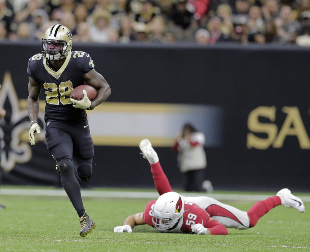 With Carmelo Anthony In Town Saints Rb Latavius Murray