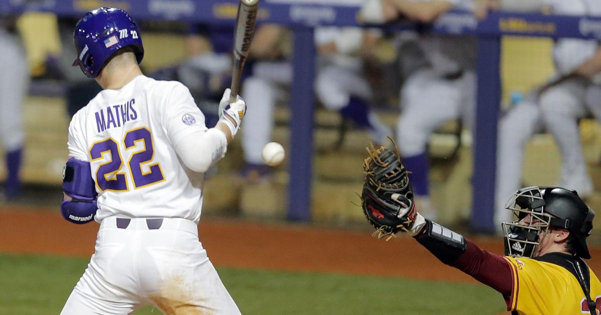 New LSU catcher Brock Mathis winning his coach — and his pitchers ...