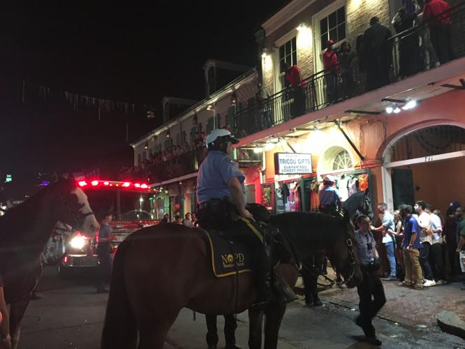 Man falls from Bourbon Street balcony while trying to spit on passersby
