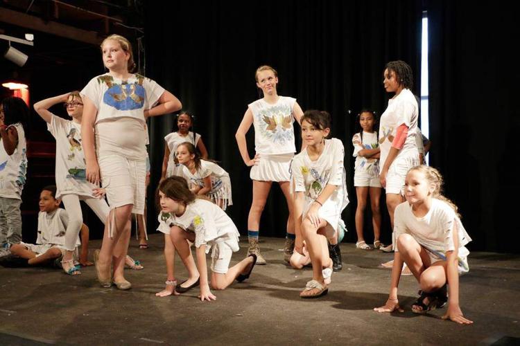 Ogden Fashion Camp costumes inspired by art News