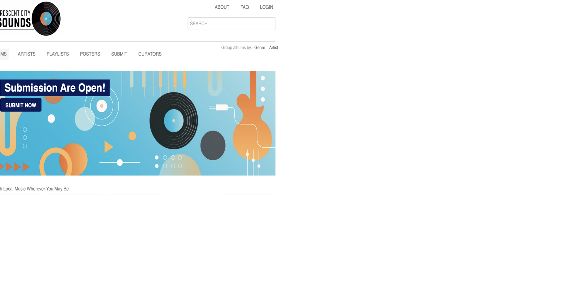 New Orleans library's music streaming platform Crescent City Sounds accepting submissions
