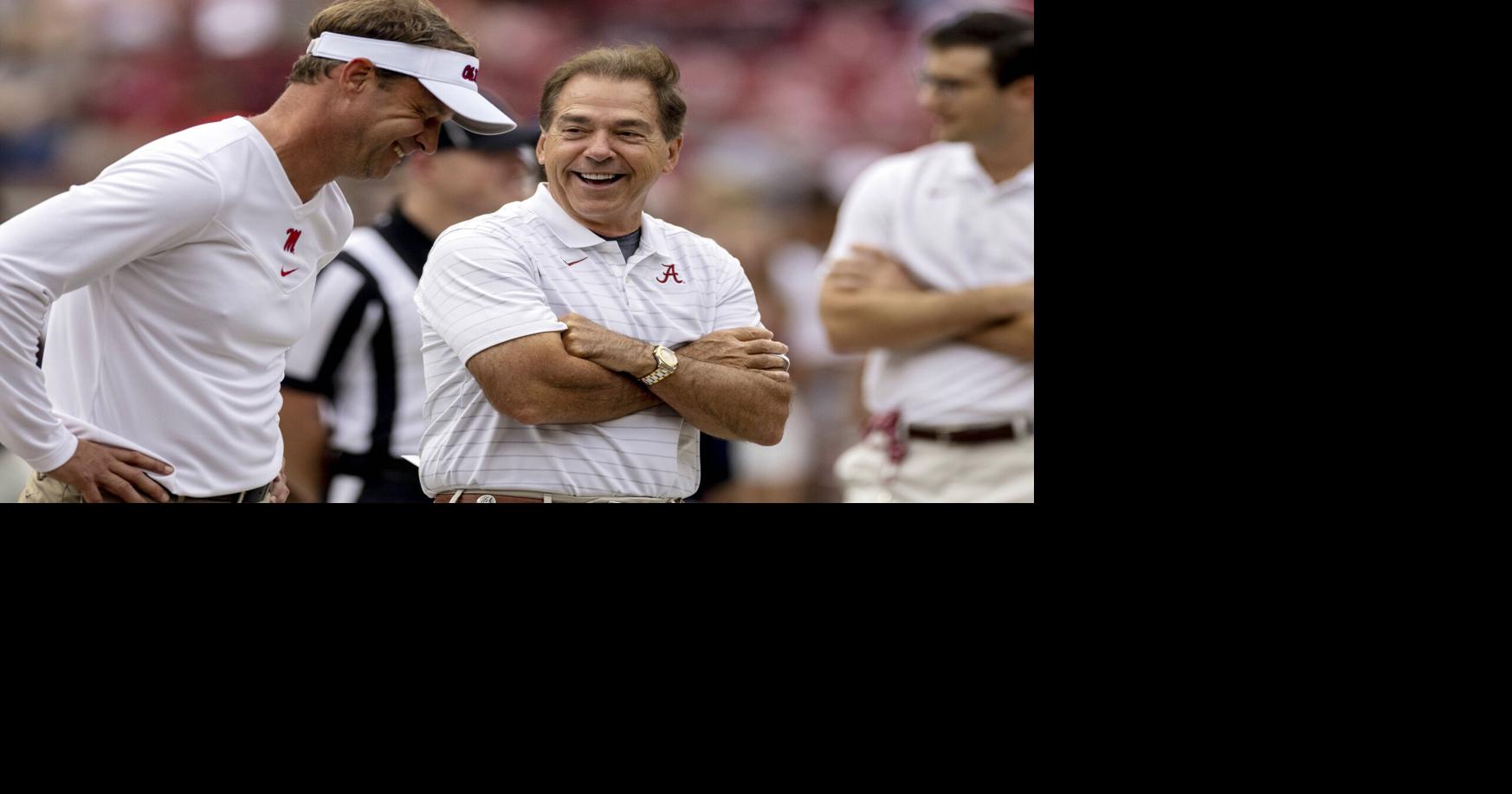 Nick Saban shares what he thinks Lane Kiffin’s decision on LSU or Ole Miss will come down to