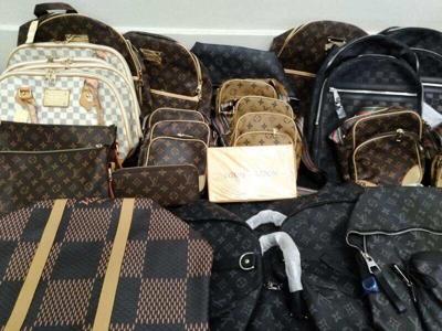 Fake Louis Vuitton bags and MAC products snatched by Customs