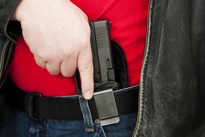 Concealed Carry Firearm Drawn From an Inside-the-Waistband Holster (copy)