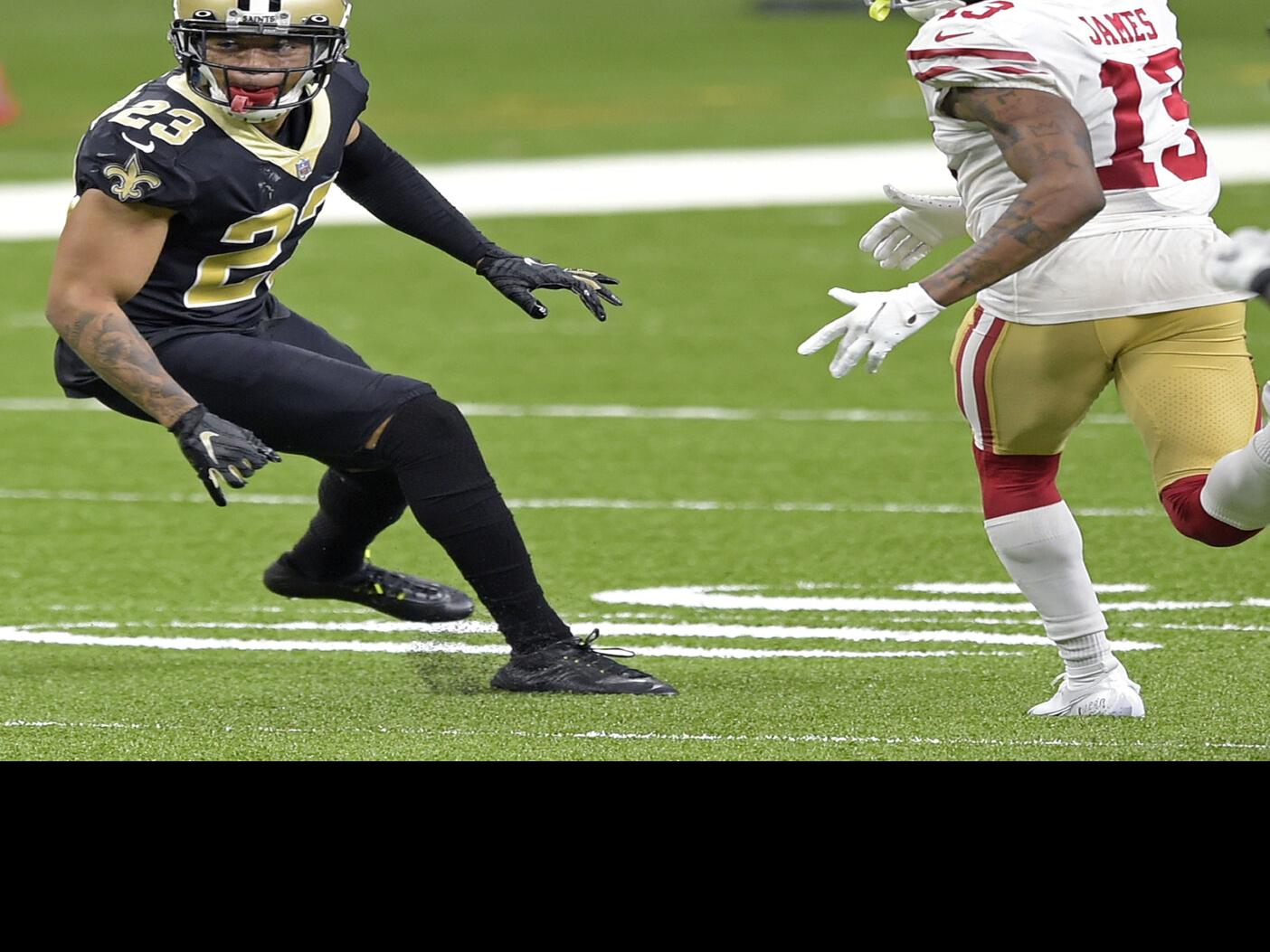 Saints CB Marshon Lattimore out against Falcons - The Falcoholic