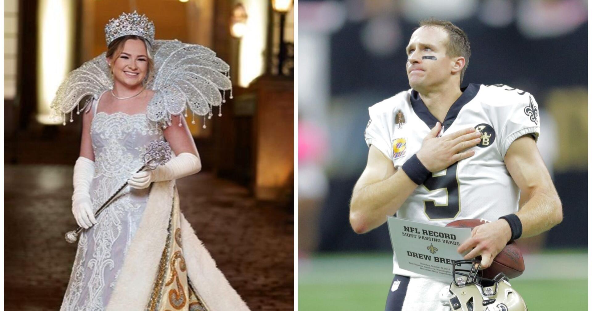 She who stands beside Drew Brees at Washington Mardi Gras | Entertainment/Life - Vimarsana News