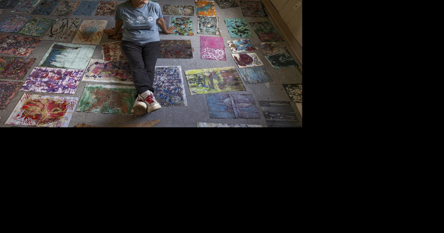 After living in a New Orleans encampment, this artist got housing help. But for how long?