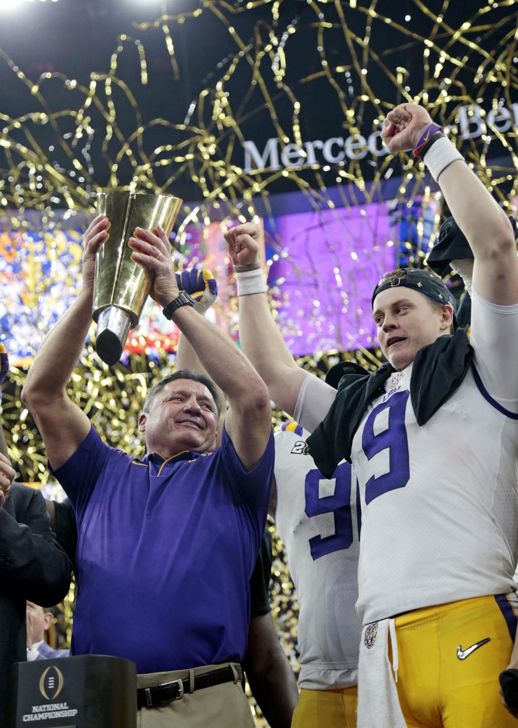 Celebrate the LSU Tigers CFP national title with new merch and