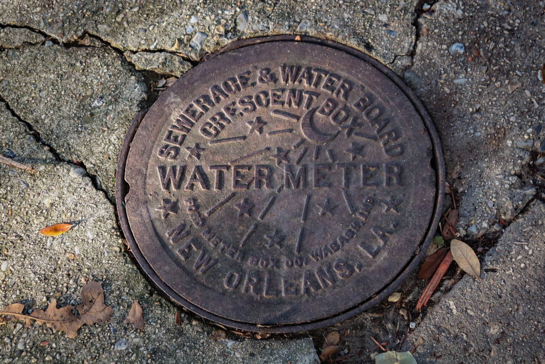 CarFlip on Claiborne discount - Custom Authentic New Orleans Water Meter Cover