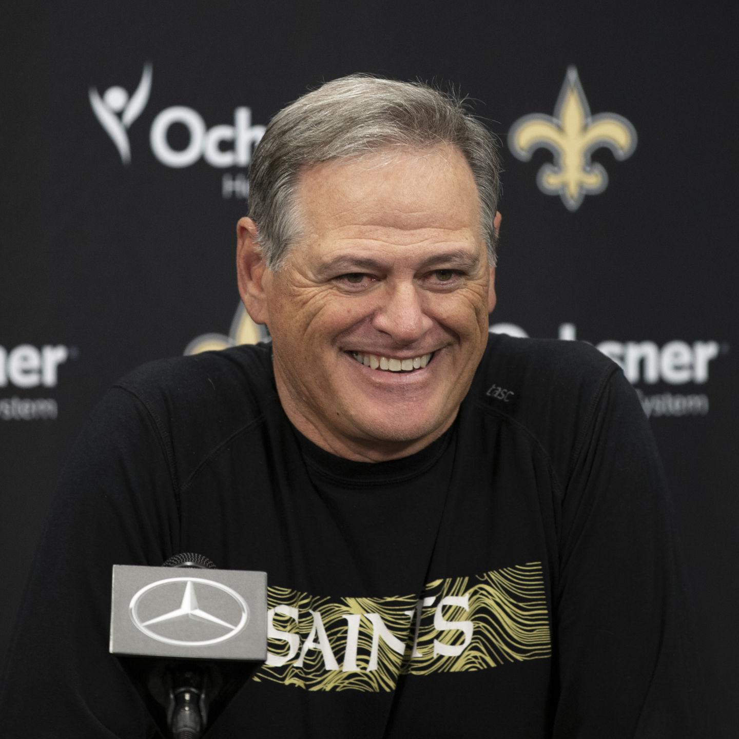 Saints GM Mickey Loomis updates offseason progress