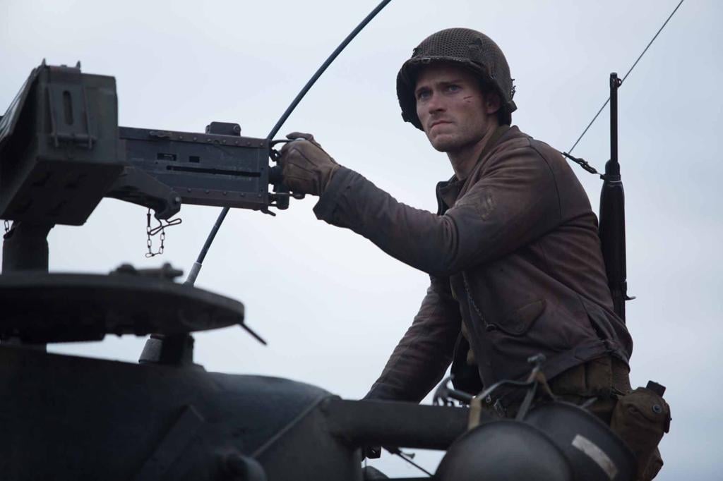 Review: Brad Pitt Screams From the Belly of a Tank in Bloody WWII Drama  'Fury