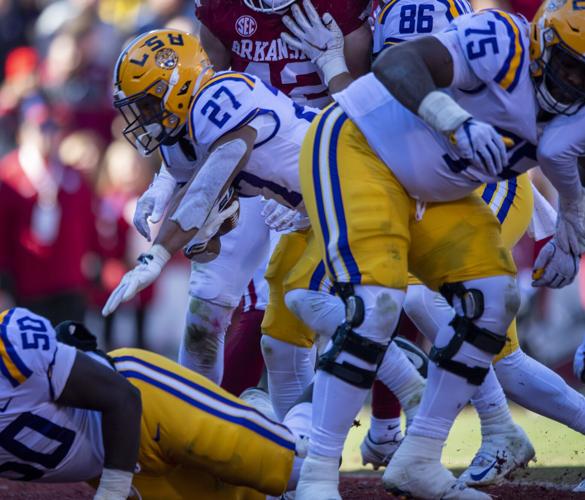 LSU vs. Arkansas Check out a summary of how they scored LSU