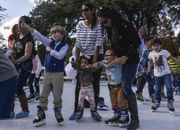 Ice skating at the zoo News