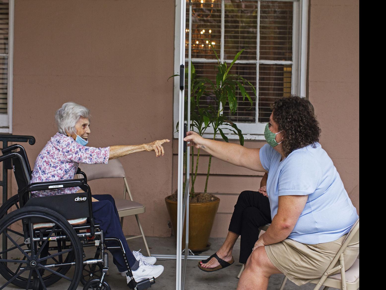 As Louisiana Nursing Homes Reopen To Visitors We Very Much Hope This Is The First Of Many Visits Coronavirus Nola Com