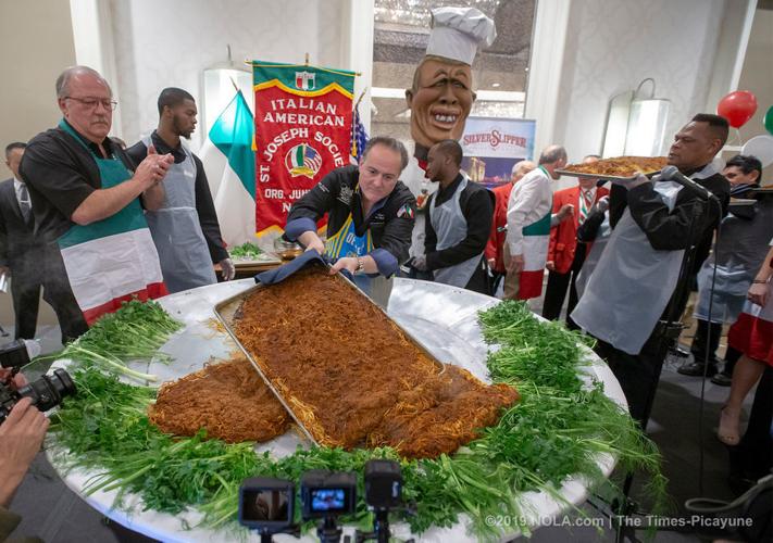 World s Largest Pasta Dish Is Devoured By Italian American St Joseph world-s-largest-pasta-dish-is-devoured-by-italian-american-st-joseph