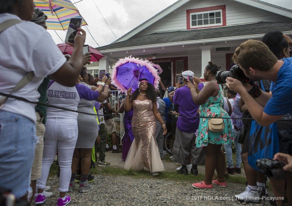 New Orleans second-line season closes with Uptown Swingers See pho picture