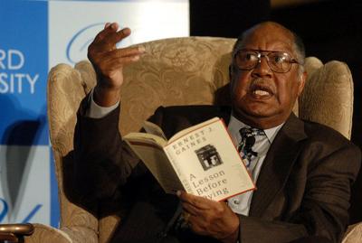 Literary legend Ernest Gaines brings soul and stories to a New Orleans book festival