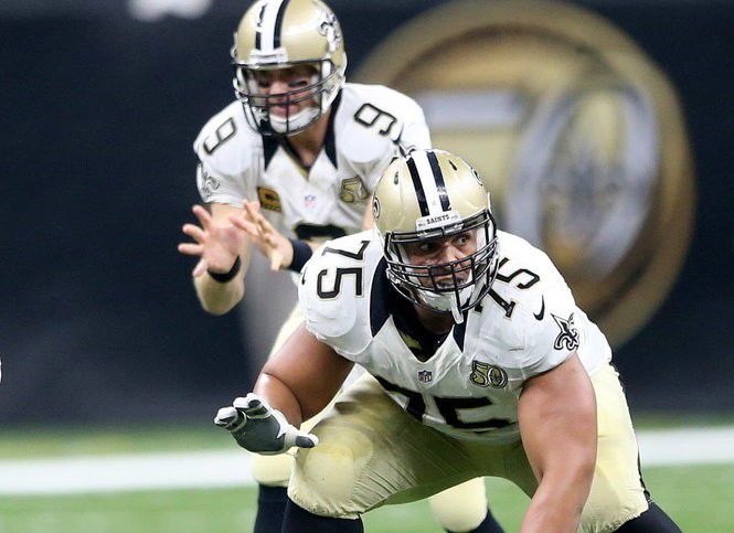 New Orleans Saints right tackle Ryan Ramczyk recognized in the